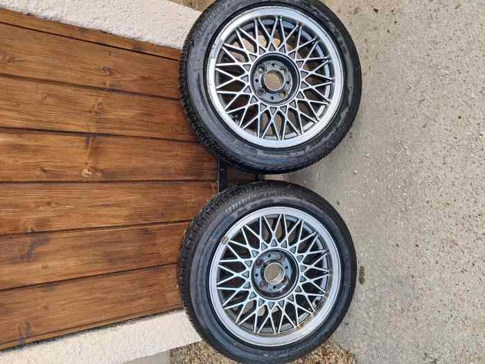 Jantes BBS 7X15 4X100 pour BMW ou GOLF 0