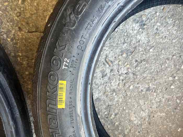 Vend 2 pneus en 190/580r15 Hankook T72 année 2024 1