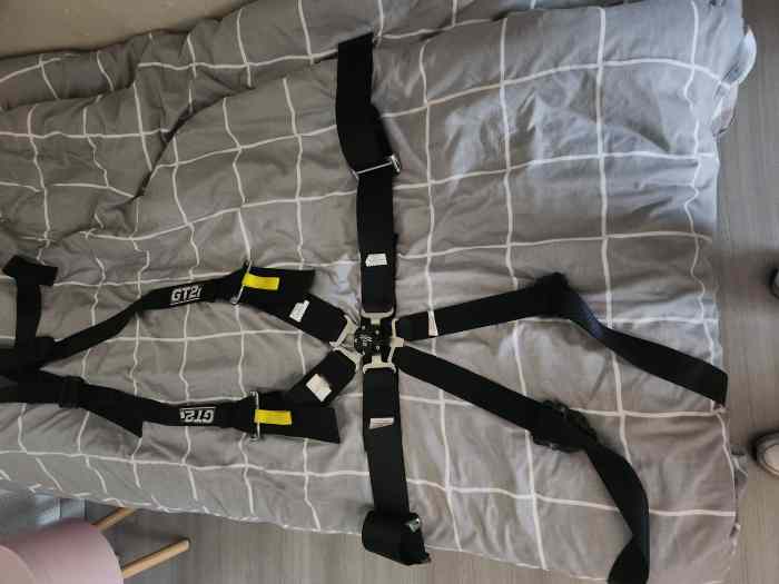 Baquet Sparco REV + harnais GT2I 2
