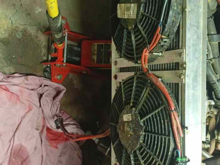 Radiateur gros volume 205 avec deux spal