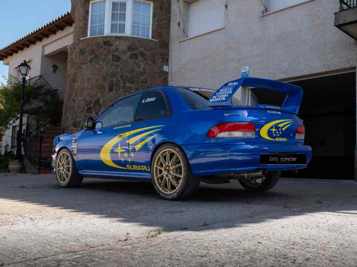 En VENTE Subaru Impreza Type R. Original Made by Prodrive LTD 11/2000 avec plaque X549 OFC. 4