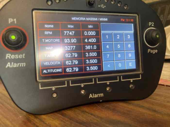 Dashboard couleur Rgcartronik 1