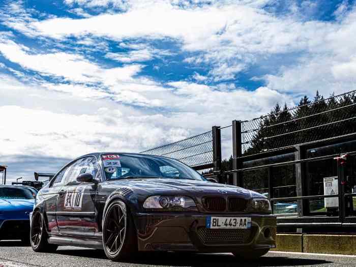 BMW M3 E46 piste avec CG compresseur ESS 580cv ap RACING millway nitron supersprint endless 1