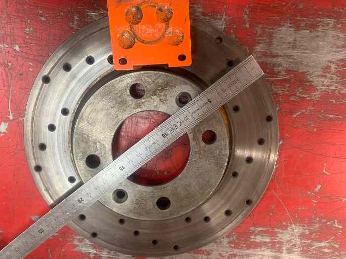 Disque Ar + Plaquettes Pagid pour Saxo ;106 2