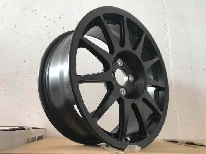 Jante Renault Clio Rally5 Speedline Corse Turini 6,5x16 Matt Black 2