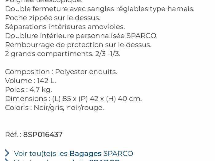 Sac de voyage Tour 5