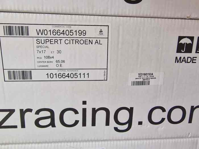 Jantes C2 S1600 2