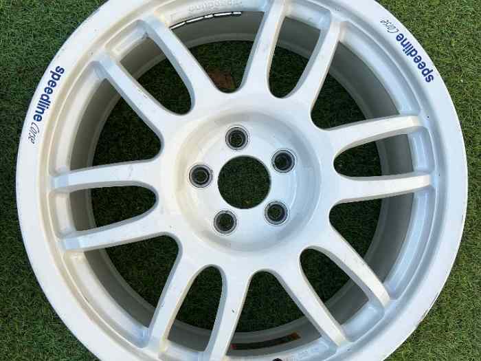2 jantes 18 pouces SPEEDLINE CORSE PEUGEOT SPORT 1