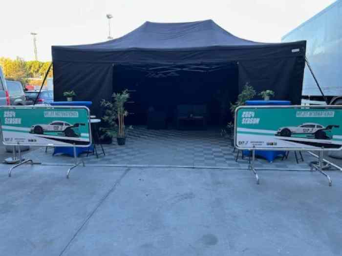 Tente pliables 6x4m alu SPIDTEC PRO40 2