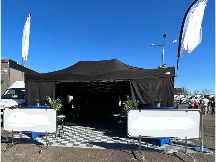 Réceptif de 60m2 pour paddock facile a transporter 0