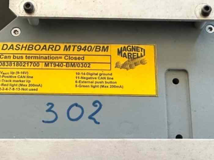 DASHBOARD MT940/BM 1