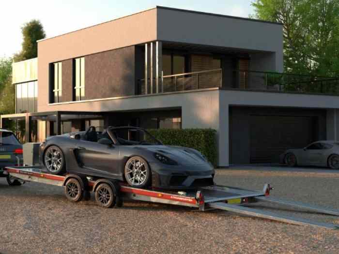 EN ARRIVAGE – NOUVELLE remorque porte voiture BRIAN JAMES A TRANSPORTER 5mx2,10m neuve 3