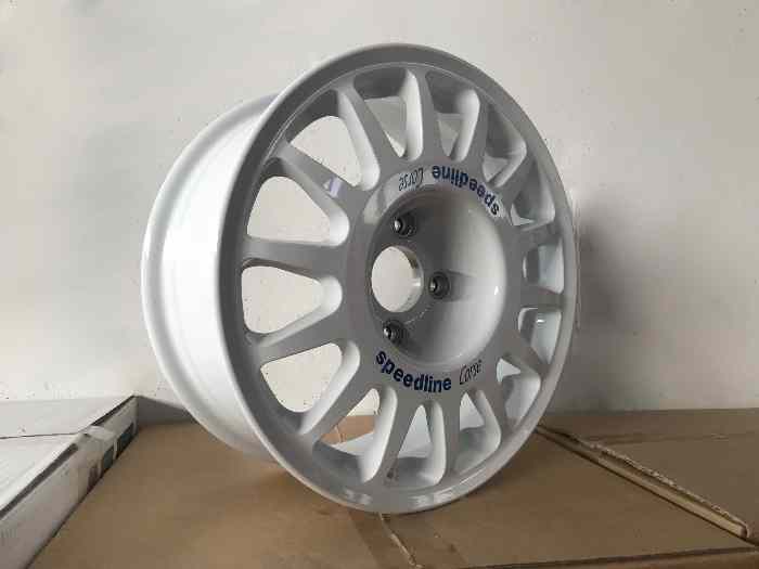 Jante Citroen/Peugeot 6x15 Speedline Corse Type 2118 Antracite 1