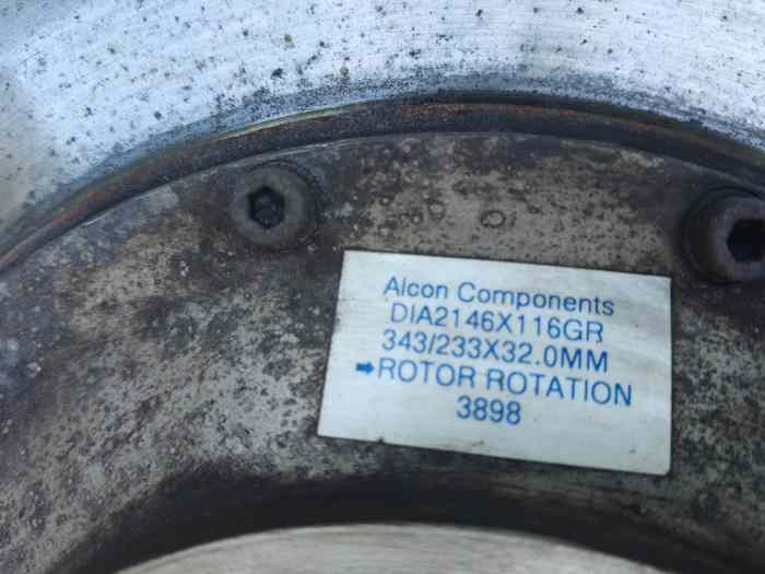BMW M3 E36 Etriers ALCON + BOLS + cales 3