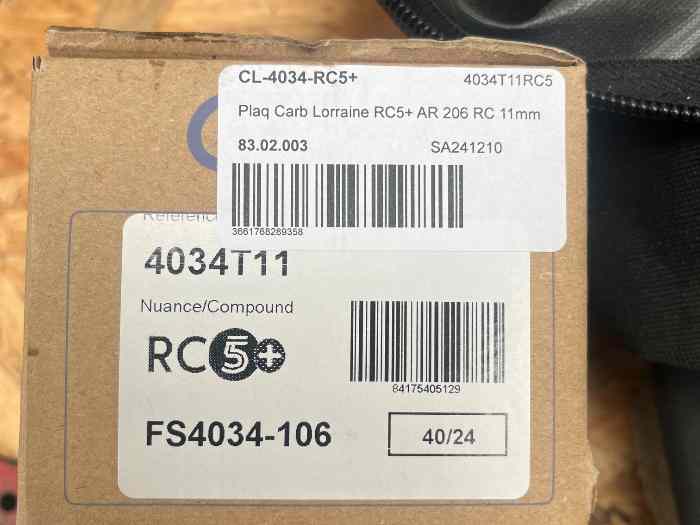 Plaquettes Ar clio,206,306 0