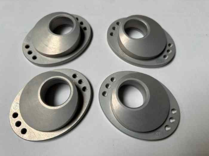 Platines AX GRA, nues, le jeu de 2 pla...