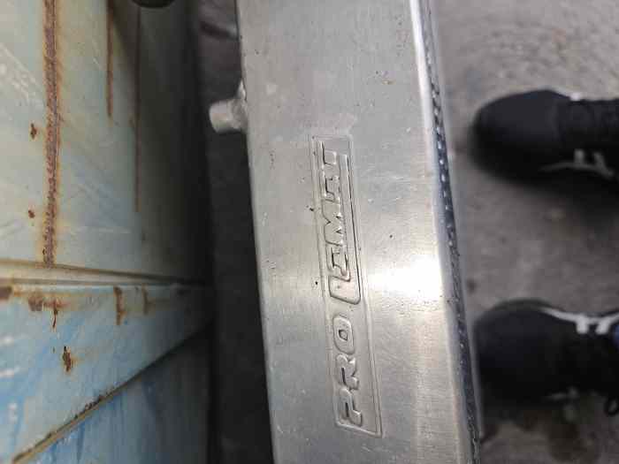 Radiateur mitsubishi evo 7-9 tout alu 2