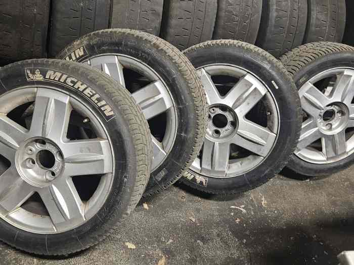 Pneu rallye Michelin p2c 16 pouces et jantes clio rs 0