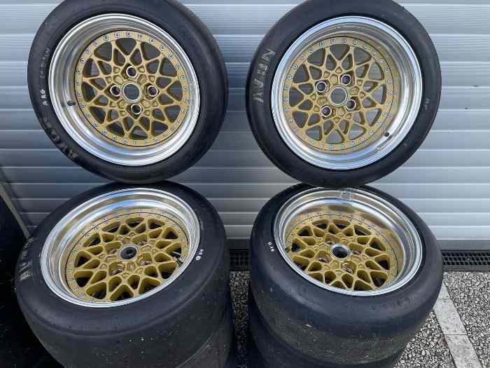 10 roues Braid Ford Escort avec lot de pneus 0