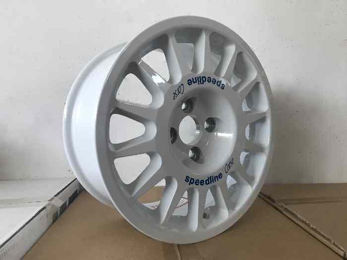 Jante Renault 7x15 Speedline Corse Type 2118 Bianco 1