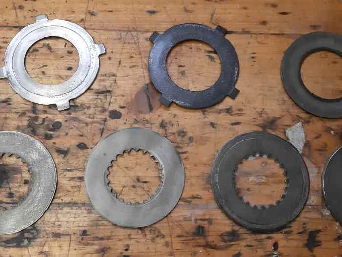 Pièces autobloquant JB2 à réfectionner (disques de friction, lisse et rondelle Belleville) 0