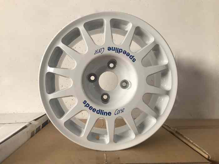 Jante Citroen/Peugeot 6x15 Speedline Corse Type 2118 Antracite 0