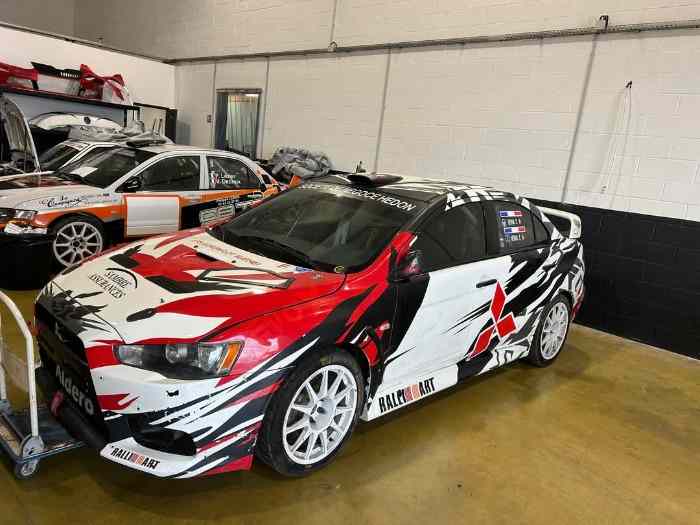 Mitsubishi evo x groupe A 3