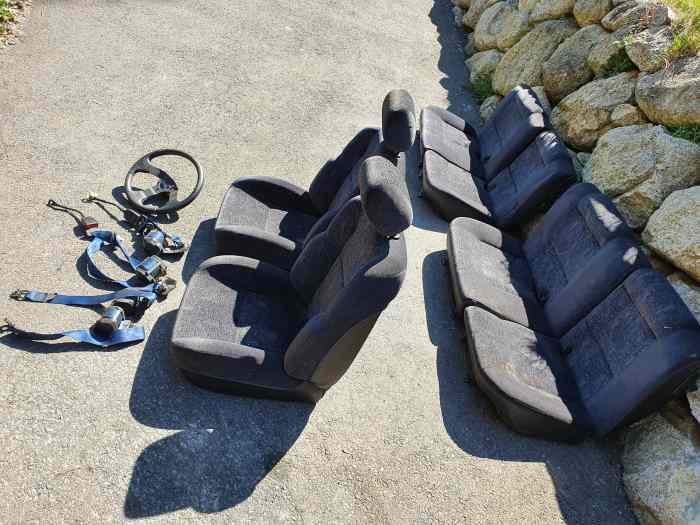 Clio Williams intérieur siège ceintures 1
