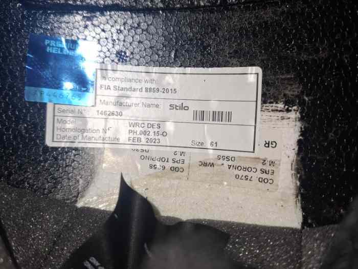Casque Stylo DES WRC - Taille 61 3