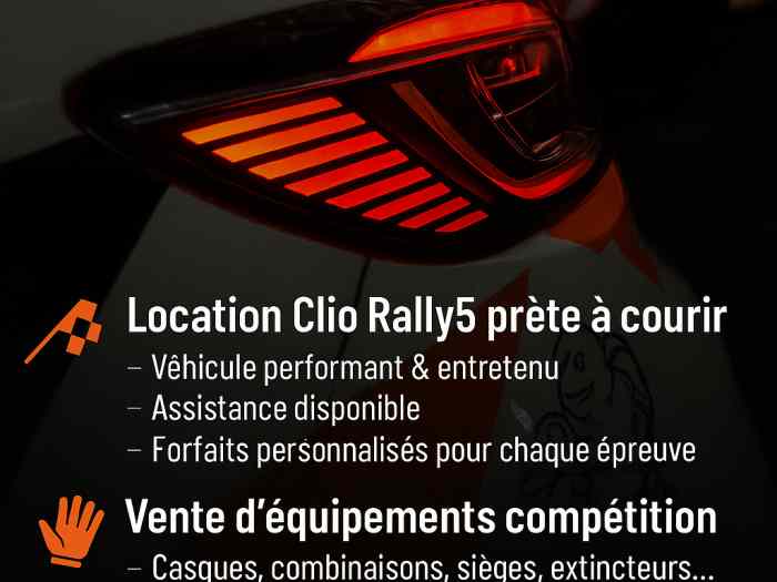 ! News : location clio rally5 !