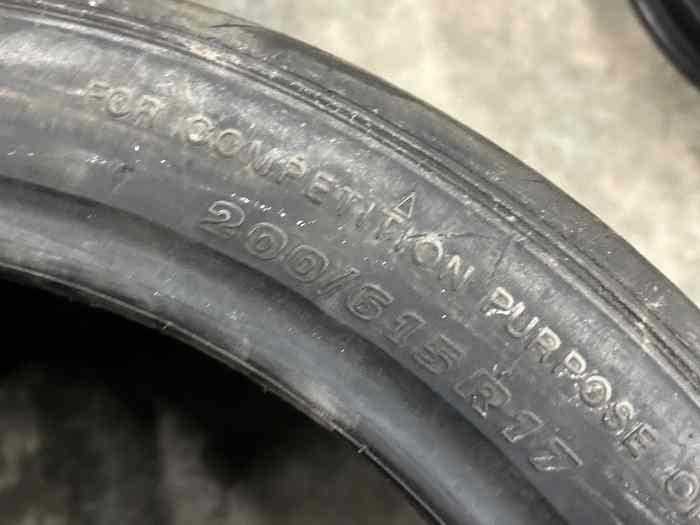 2 pneus kumho TM-02 super soft 200/615r17 2