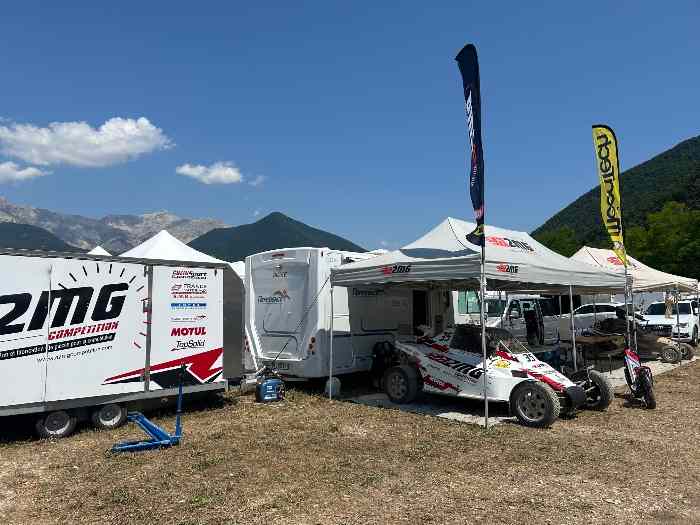 Super Buggy SBX bi-moteur GSXR + remorque fermée 1