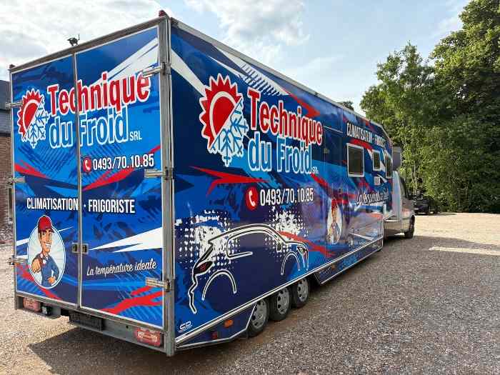 Semi remorque permis BE 2