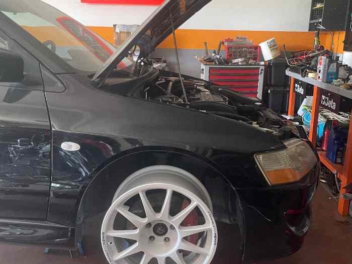 Jante Lancer EVO 8/9 Speedline Turini 8x18 White 2