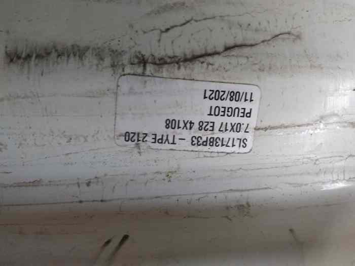jantes speedline 17 pouces entraxe peugeot 1