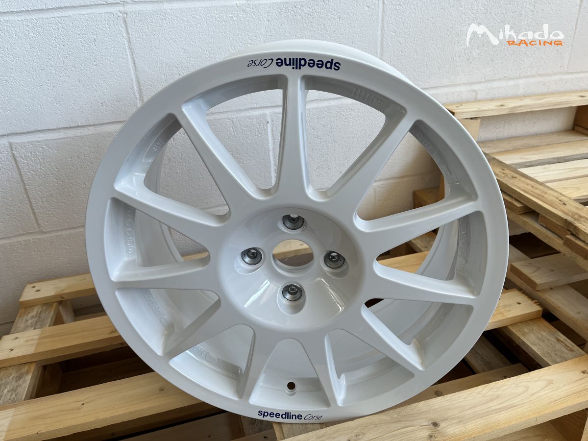 Jante Renault Clio Super 1600 7x17 Speedline Turini White – photo 2 sur 6