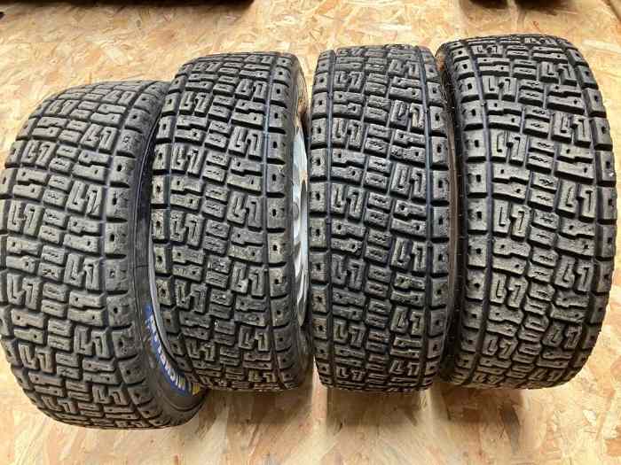 Pneus terre 208 Rally4 + Rally2 2
