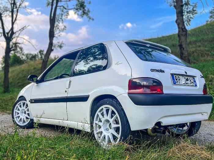 Jante Citroen C2 6.5x16 Speedline Corse Turini White 4