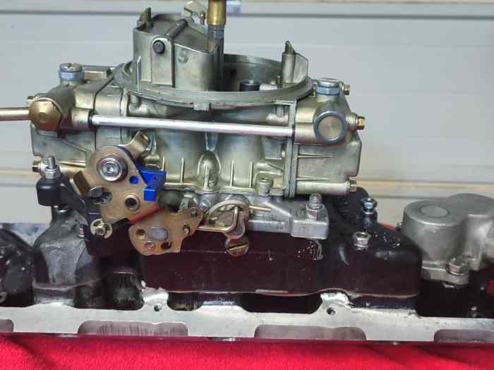 Ford capri admission Holley v6 2.8 2