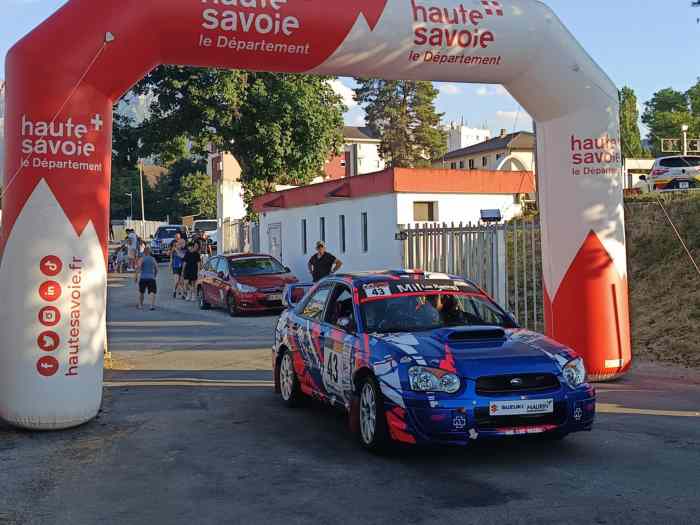 Rallye de la chartreuse subaru sti 8