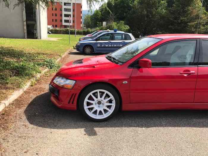 Jante Lancer EVO 8/9 Speedline Turini 8x18 White 4