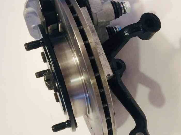 Cales alu pour gros freins ventilés A110, R8 Gordini 3