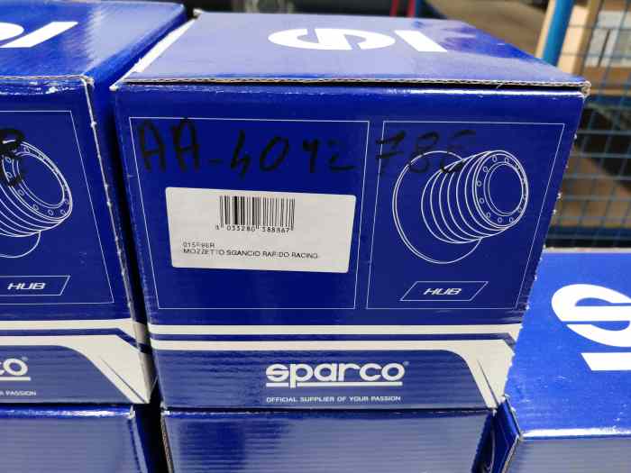 Quick release SPARCO conforme FIA 2