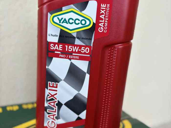 Huile Galaxie 15w50 YACCO 1