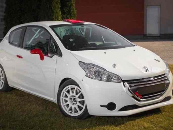 Jante Peugeot 208 R2B 6.5x16 Speedline Corse Turini White 3