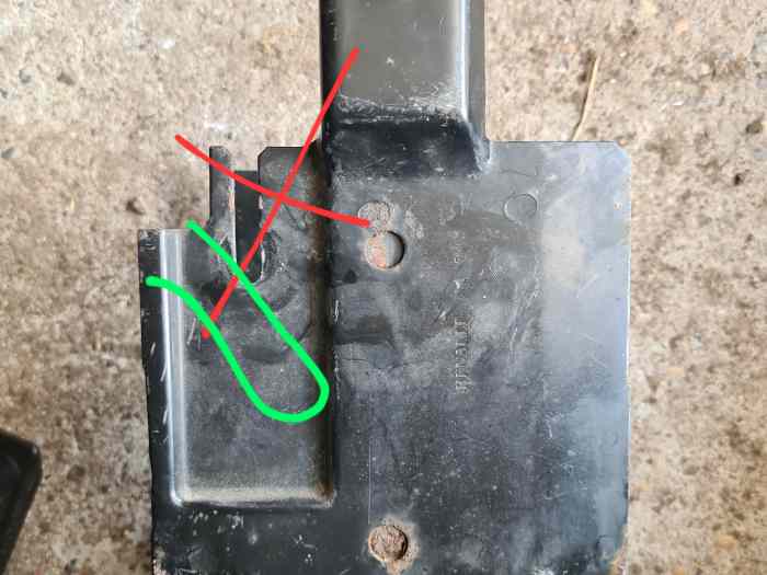 Support tôle bloc abs Clio 2 rs Phase 3 182cv