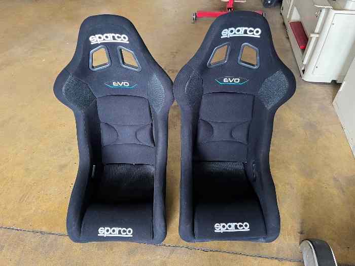 Baquets Sparco EVO QRT FIA Fin 2027
