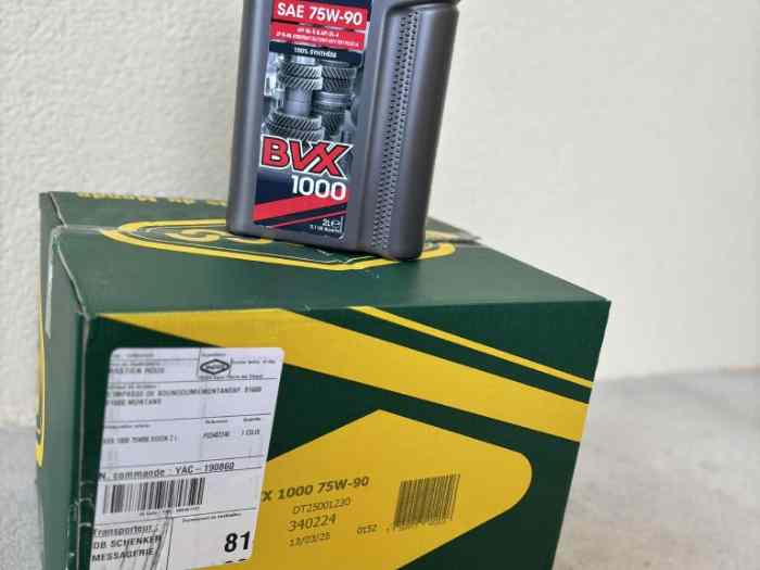 Huile BVX (Boite) 1000 75W-90