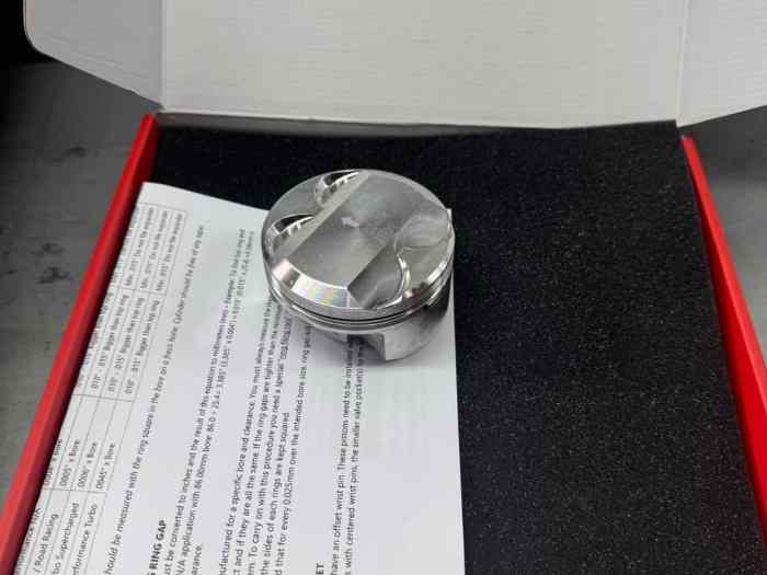 Pistons zrp 2 jeux neuf