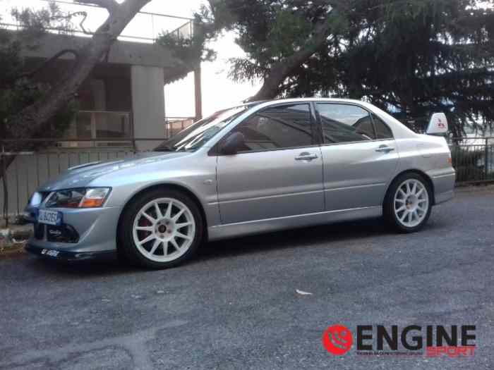 Jante Lancer EVO 8/9 Speedline Turini 8x18 White 1